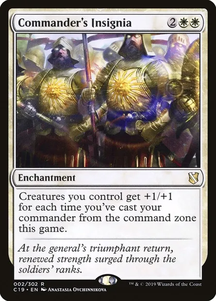 Commander's Insignia, Magic card C19 2 — Commander 2019 set
