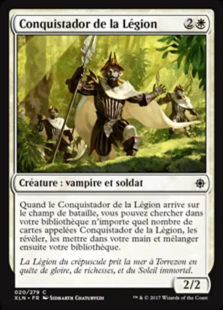 Conquistador de la Légion, carte Magic XLN 20 — extension Ixalan