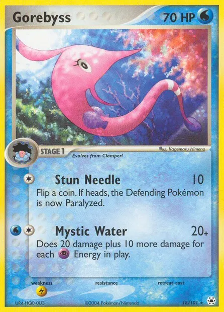 Gorebyss, Pokémon card HL 18 — Hidden Legends set