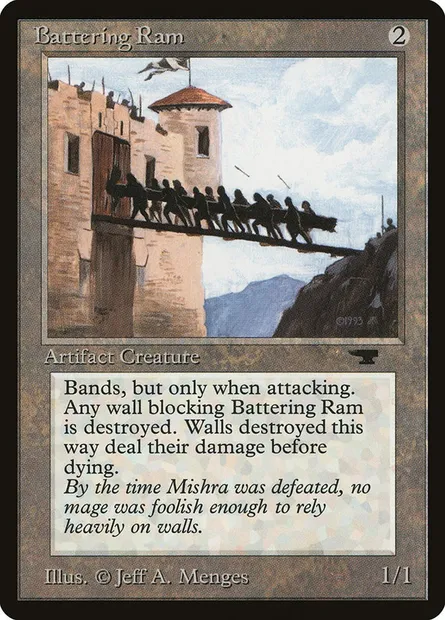 Battering Ram, Magic card ATQ 41 — Antiquities set