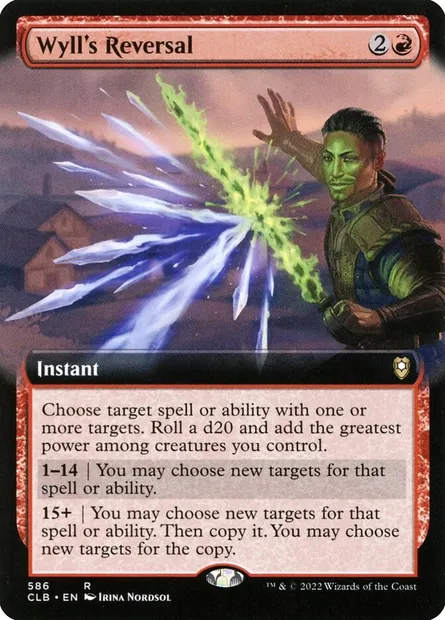 Wyll's Reversal, Magic card CLB 586 — Commander Legends: Battle for Baldur's Gate set