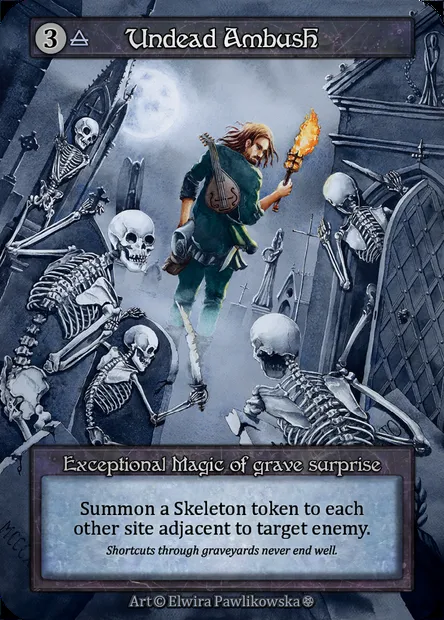 Undead Ambush, Sorcery card GOT 290 — Gothic set