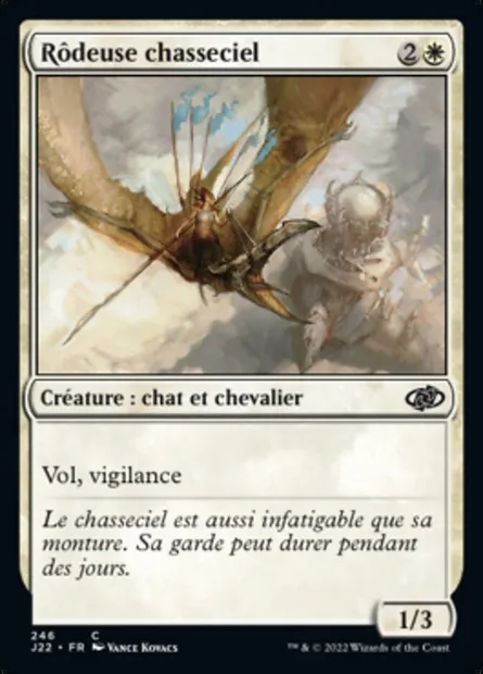 Rôdeuse chasseciel, carte Magic J22 246 — extension Jumpstart 2022