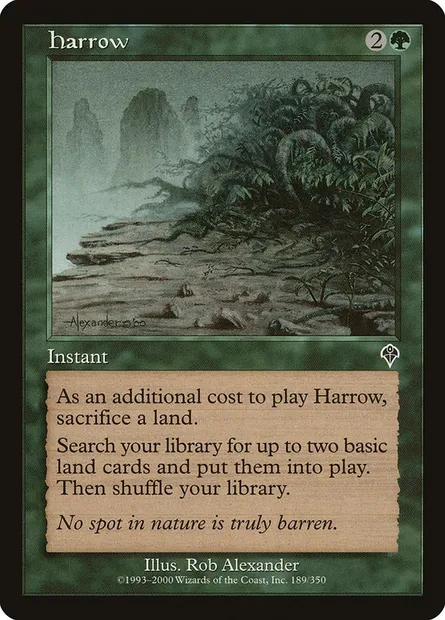 Hersage, carte Magic INV 189 — extension Invasion