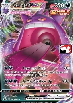 Ectoplasma VMAX, carte Pokémon PPS 157-4 — extension Play! Pokémon Prize Pack Series