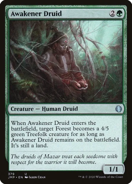 Awakener Druid, Magic card JMP 379 — Jumpstart set
