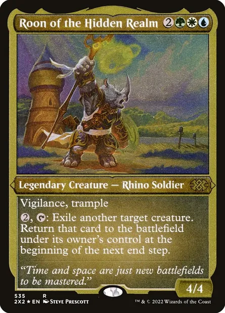Roon of the Hidden Realm, Magic card 2X2 535 — Double Masters 2022 set