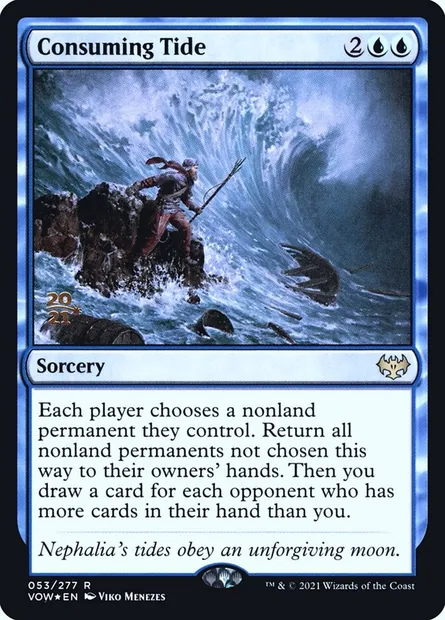 Consuming Tide, Magic card PVOW 53s — Innistrad: Crimson Vow Promos set