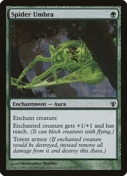 Ombre d'araignée, carte Magic ARC 70 — extension Archenemy