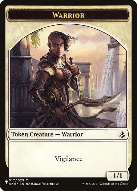 Warrior, Magic card PLST TAKH-17 — The List set