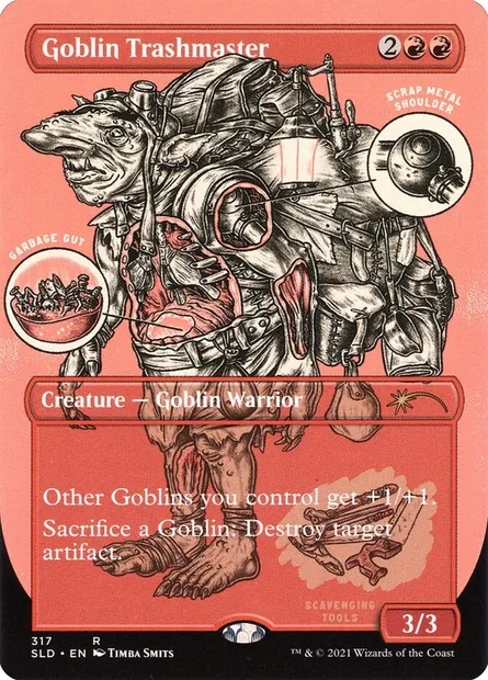 Goblin Trashmaster, Magic card SLD 317 — Secret Lair Drop set