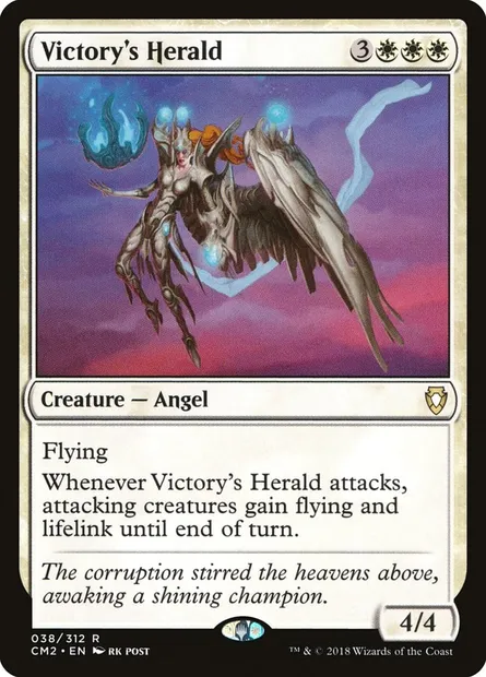 Victory's Herald, Magic card CM2 38 — Commander Anthology Volume II set