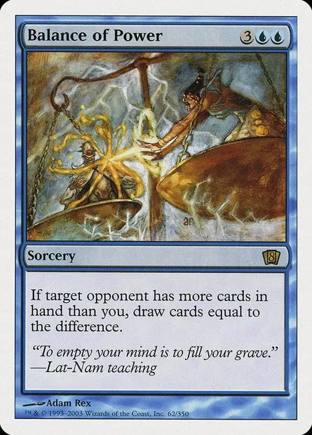 Balance of Power, Magic card 8ED 62 — Eighth Edition set