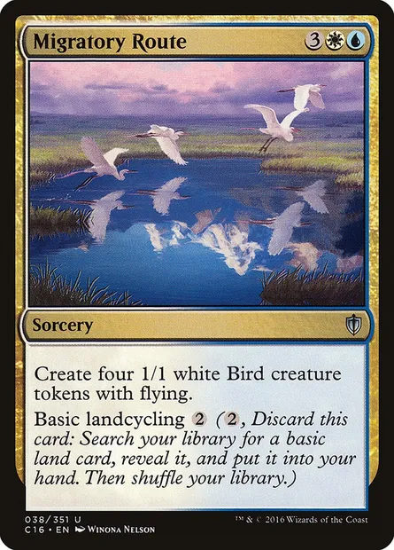 Migratory Route, Magic card C16 38 — Commander 2016 set