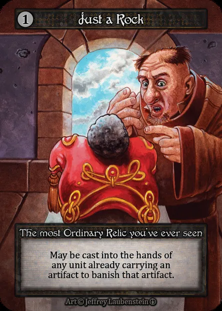 Just a Rock, Sorcery card ATH 175 — Arthurian Legends set