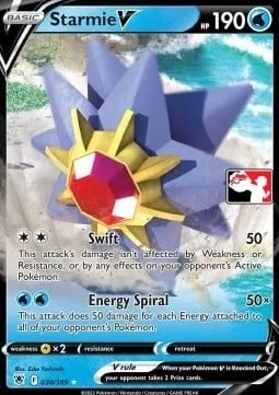 Starmie V, Pokémon card PPS 030-2 — Play! Pokémon Prize Pack Series set