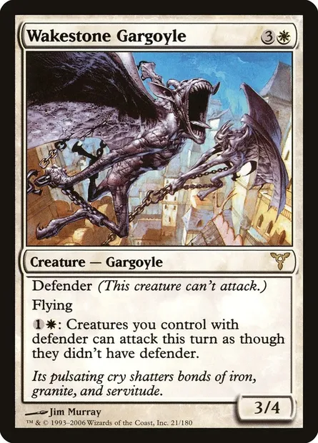 Wakestone Gargoyle, Magic card DIS 21 — Dissension set