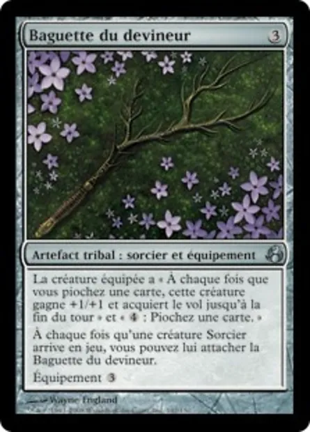 Baguette du devineur, carte Magic MOR 142 — extension Leveciel
