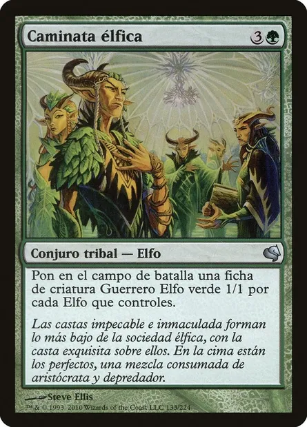Elvish Promenade, Magic card PS11 133 — Salvat 2011 set