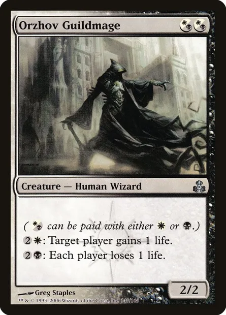 Orzhov Guildmage, Magic card GPT 147 — Guildpact set