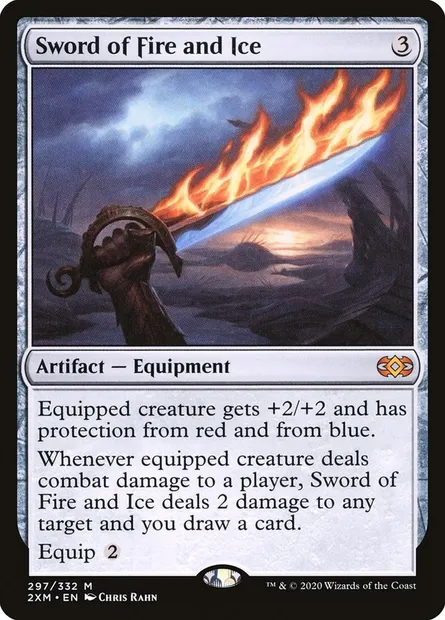 Sword of Fire and Ice, Magic card 2XM 297 — Double Masters set