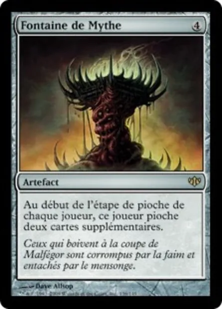 Fontaine de Mythe, carte Magic CON 136 — extension Conflux