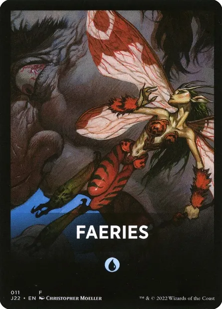 Faeries, carte Magic FJ22 11 — extension Jumpstart 2022 Front Cards