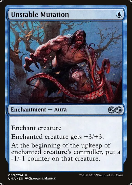 Unstable Mutation, Magic card UMA 80 — Ultimate Masters set