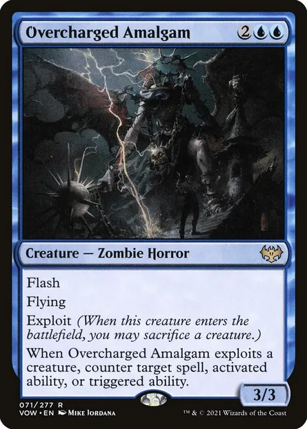Overcharged Amalgam, Magic card VOW 71 — Innistrad: Crimson Vow set