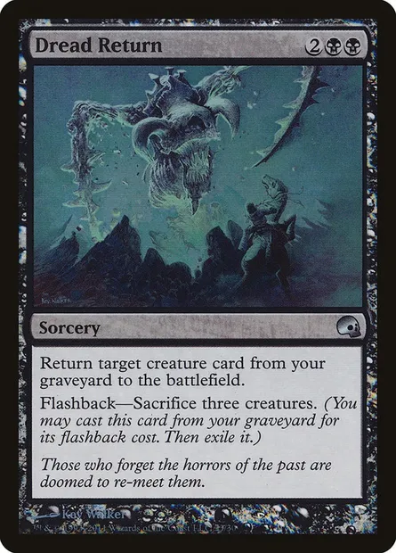 Dread Return, Magic card PD3 23 — Premium Deck Series: Graveborn set