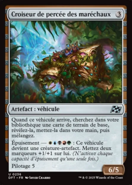 Croiseur de percée des maréchaux, carte Magic DFT 236 — extension Aetherdrift