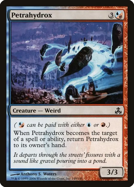 Petrahydrox, Magic card GPT 148 — Guildpact set