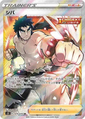 Bruno, Pokémon card S5I 079 — Single Strike Master set