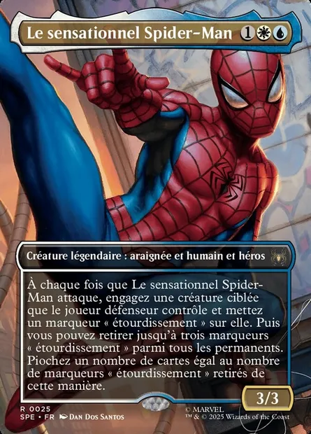 Le sensationnel Spider-Man, carte Magic SPE 25 — extension Marvel's Spider-Man Eternal