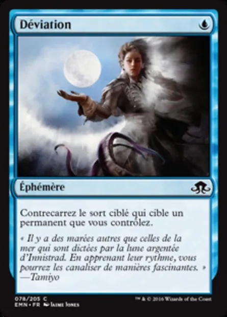 Déviation, carte Magic EMN 78 — extension La lune hermétique