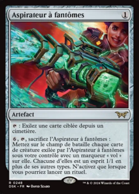 Aspirateur à fantômes, carte Magic DSK 248 — extension Duskmourn: House of Horror