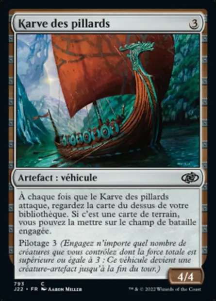 Karve des pillards, carte Magic J22 793 — extension Jumpstart 2022