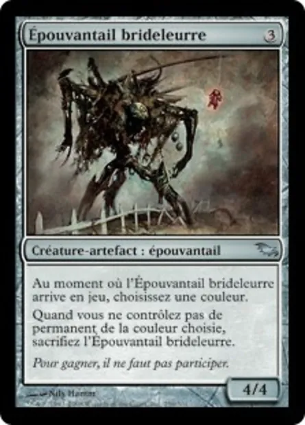 Épouvantail brideleurre, carte Magic SHM 256 — extension Sombrelande