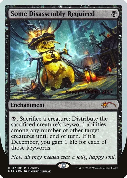 Some Disassembly Required, Magic card HHO 17 — Happy Holidays set