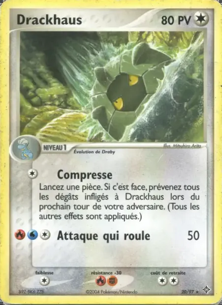 Drackhaus, carte Pokémon DR 20 — extension EX Dragon