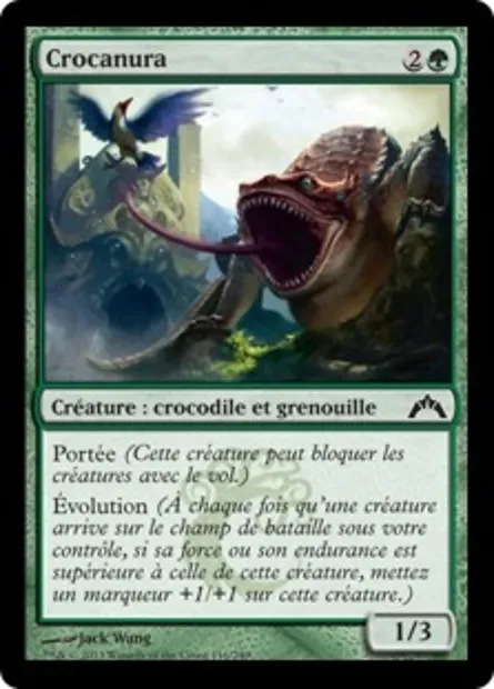 Crocanura, carte Magic GTC 116 — extension Insurrection