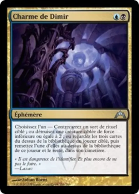 Charme de Dimir, carte Magic GTC 154 — extension Insurrection