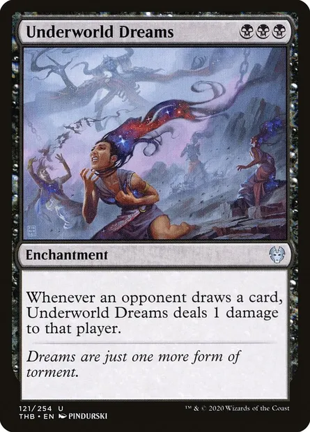 Underworld Dreams, Magic card THB 121 — Theros Beyond Death set