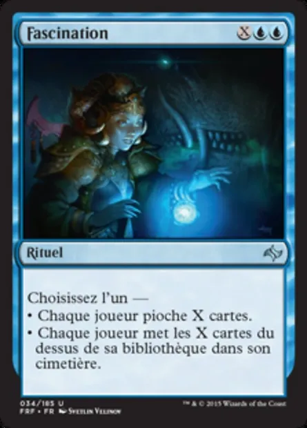 Fascination, carte Magic FRF 34 — extension Destin reforgé