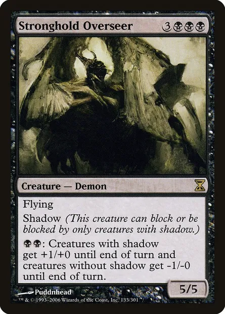 Stronghold Overseer, Magic card TSP 133 — Time Spiral set