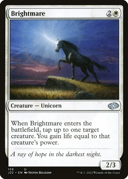 Brightmare, Magic card J22 159 — Jumpstart 2022 set