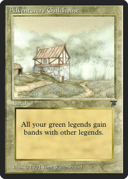 Adventurers' Guildhouse, carte Magic LEG 300 — extension Legends
