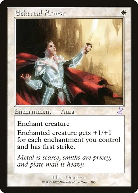 Ethereal Armor, Magic card TSR 293 — Time Spiral Remastered set