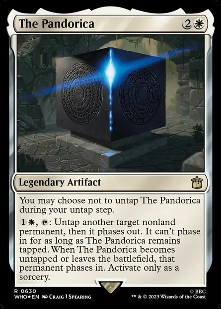 La Pandorica, carte Magic WHO 630 — extension Doctor Who
