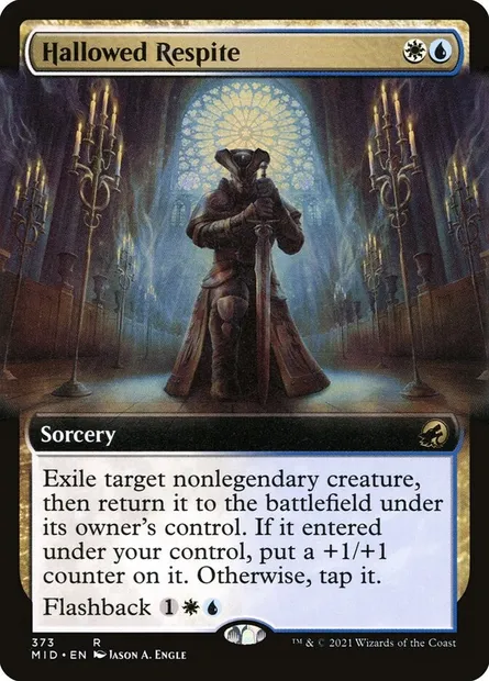 Hallowed Respite, Magic card MID 373 — Innistrad: Midnight Hunt set